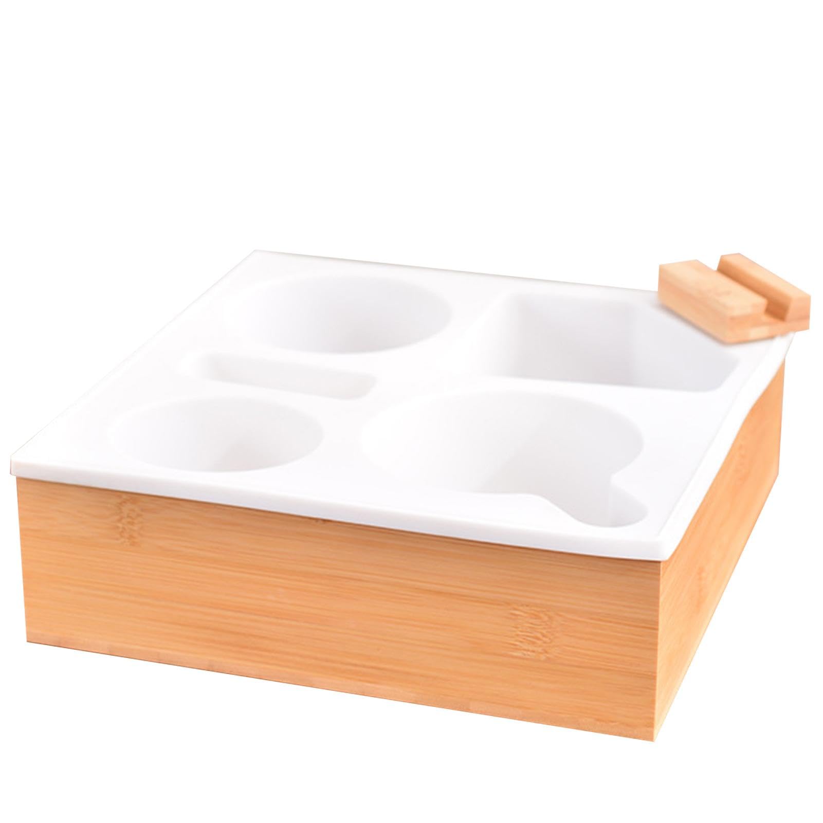 Amazon.co.jp: カウチカップトレイ - ベッドカップホルダー、木製